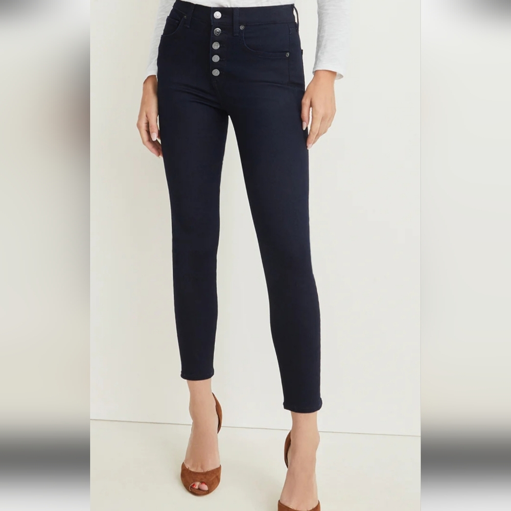 Veronica Beard Debbie Skinny High Rise Jeans